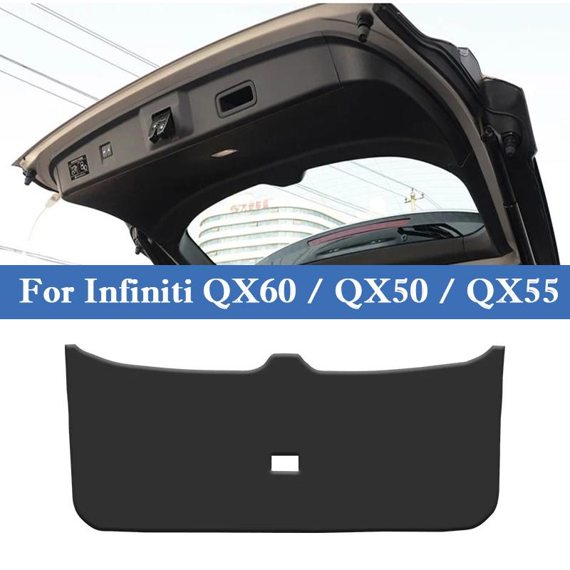 Для Infiniti QX60 QX50 QX55 Автомобильный Багажник Дверь Противоударная Накладка Задняя Дверь Защита от Царапин Коврик Защитный Коврик Багажника Внутренние Аксессуары