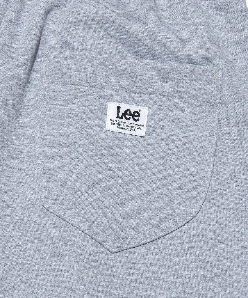LEE Sweat One-Tuck Wide Pants Gray