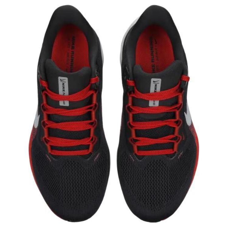 Nike Air Zoom Pegasus 41 Extra Wide Dark Smoke Grey Light Crimson Мужские кроссовки Black Total-Orange FN4932-005