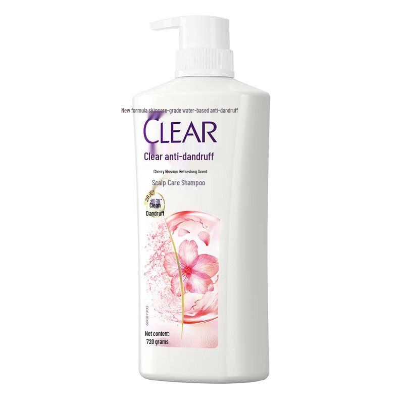 CLEAR Cherry Blossom Anti-Dandruff Shampoo