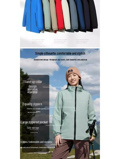 Рабочая куртка с логотипом, наполнитель из пуха и хлопка, на заказ - Идеально для Осенне-Зимнего Сезона, Автосервис 4S, Дизайн "Три в одном"