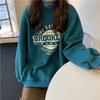 Women's Autumn Thin Sweatshirt: Harajuku Style Loose Fit, 2023 Edition