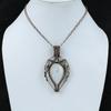 Подвеска Rainbow Moonstone, подвеска из медной проволоки, подвеска из драгоценных камней, подвеска ручной работы из титановых бусин, подвеска в подарок маме, ювелирные изделия из медной проволоки