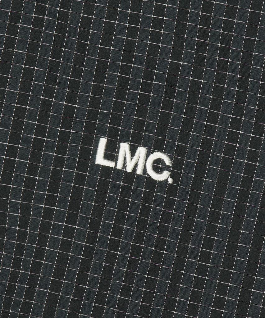 LMC Check Анорак Худи Куртка на молнии Черный
