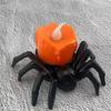 Хэллоуин Паук Декоративный Свет Светодиодная Электронная Свеча Лампа Паук Череп Ночник Принадлежности для Украшения Вечеринки на Хэллоуин Ужасные Реквизиты