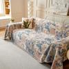 Французское высококачественное диванное полотенце с синельным принтом, универсальный чехол для дивана Four Seasons, полностью покрытый чехол для дивана, чехол для дивана