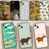 Capybara  Lovely Animal Case For iPhone X XR XS Max 12 13 Mini 7 8 Plus SE 2020 11 12 13 14 15 Pro Max Back Cover