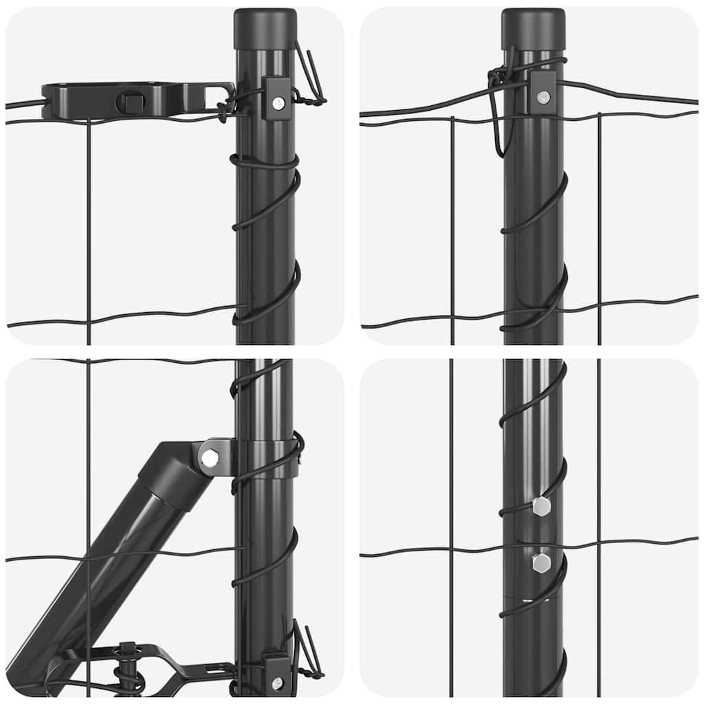 Ground Fix Welded Wire Fence 10 x 1.5 m (W x H)