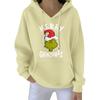 Women's Christmas  Hoodie Funny Cute Christmas Holiday Sweatshirt Pullover