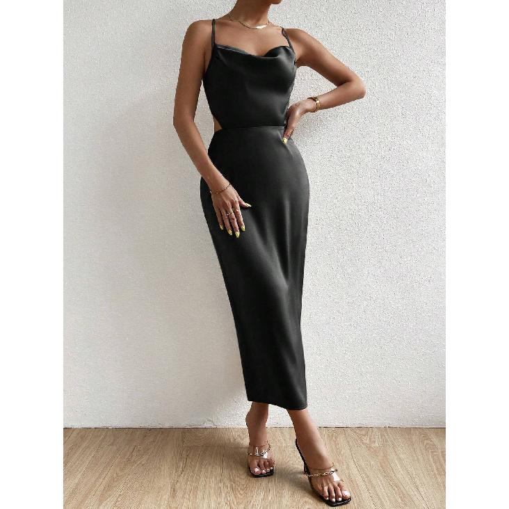 New Year Summer Vacation Beach Music Festival Commuting Work Comfortable Sexy Elegant Women'S Fashion Printed Dress