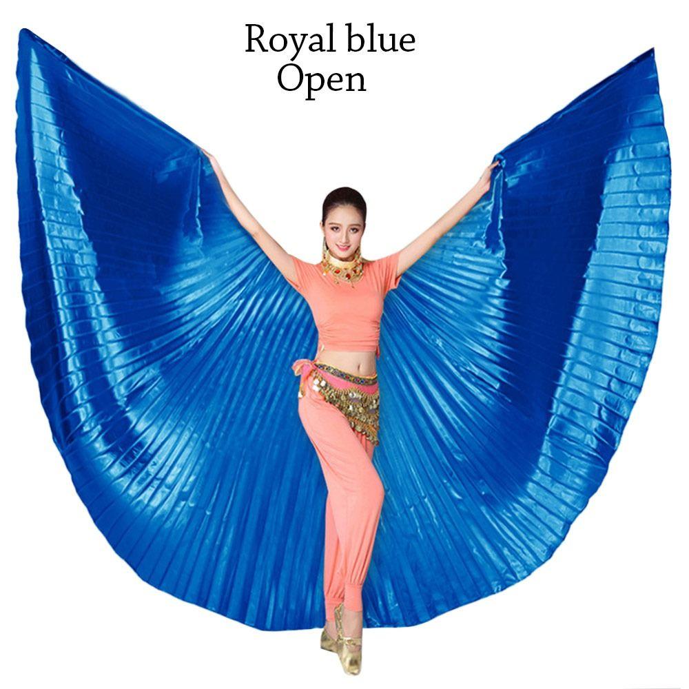 Clothing Prop Carnival Festival Performance Costume With Sticks Isis Wings Belly Dance Wings