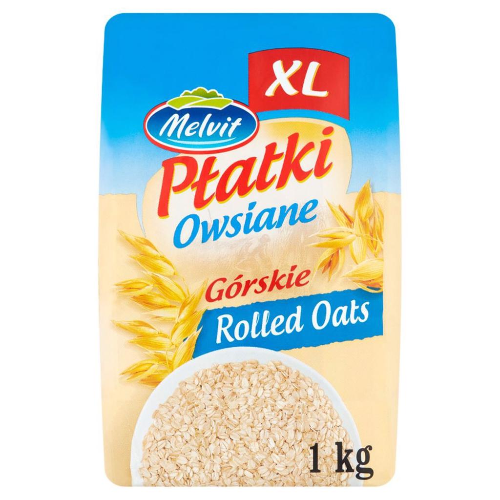 Melvit Płatki Owsiane Górskie Xl 1 Kg