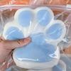 1PC Cat Paw Squeeze Toy Soft Sticky Silicone Stress Relief Decompression Pinching Toy for Adults Kids Stress Relief Toys