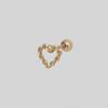 Youngglow 14k Chain Heart Piercing