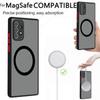 Matte Armor Magnetic for Samsung Galaxy A53 A54 A55 A52 A52S A35 A34 A33 A32 A14 A12 A13 A71 Phone Case Wireless Charge Hard Back Protection Cover