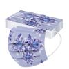 10pcs Flower Printing Adult Disposable Christmas Mask 3 Layer Earring Face Mask