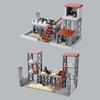 Military Base Building Sentry Tower Guard Scene Building Blocks