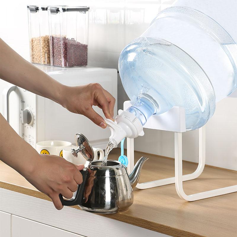 Convenient Inverted Water Dispenser, Universal Inverted Stand for Bottled Water with Water Spout, Simple Water Dispenser