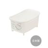 PEARL METAL Раковина для кухни Kitchen Mate HC-37, Пластиковая, с высокими ножками, пробкой для слива, ручкой и сливным отверстием, Легкая, Сделано в Японии