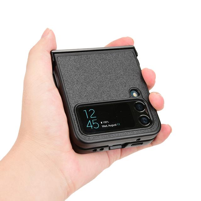 Тонкий матовый чехол для телефона с защитой от падения для Samsung Galaxy Z Flip4 5g Flip 4 Flip3 Flip 3, удобные модные чехлы