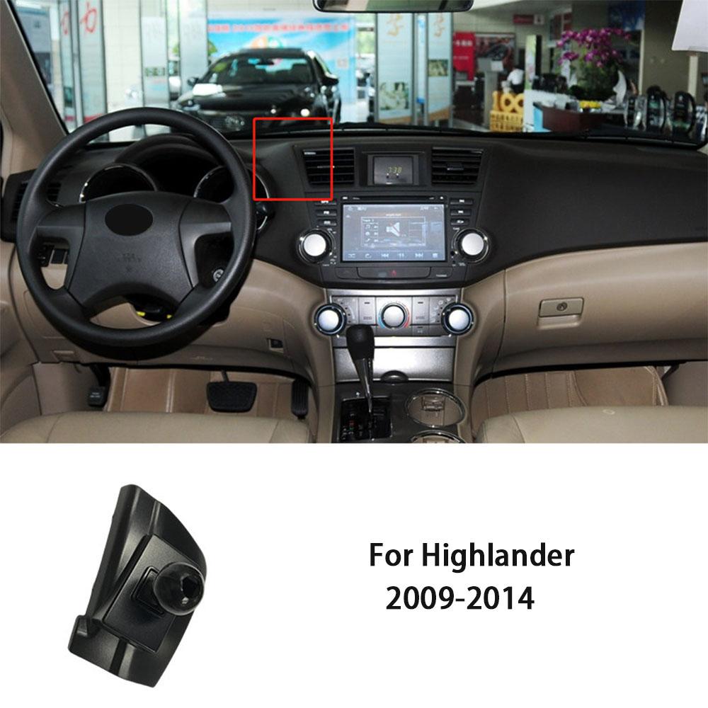 Для Toyota Подставка-держатель для телефона База Крепление RAV4 CAMRY COROLLA CH-R AlPHARD PRADO 2012 2013 2014 2015 2016 2017 2018 2019 2020 2021