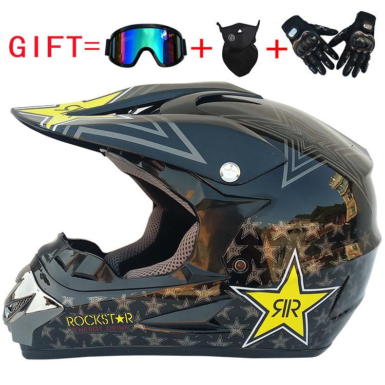 Мотошлем из высокопрочного пластика