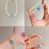 White Ice Transparent White Crystal Bracelet Women's 2025 New Light Luxury Niche High-end Bracelet Style Jewelry