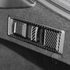 Carbon Fiber Car Accessories Trunk Hooks Modified Interior Trim Cover Sticker For BMW 4 Series 4 Door G22 G23 G26 -2025
