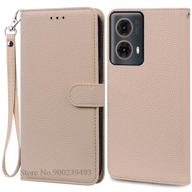 Для Moto G85 5G чехол-кошелек кожаный флип-чехол для Motorola G85 чехол мягкий силиконовый чехол-книжка для Motorola G85 5G чехол Fundas