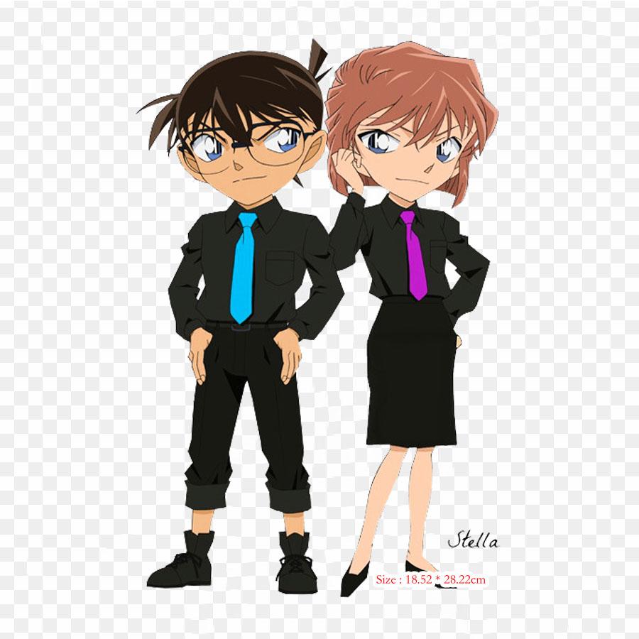 Ai Haibara Fanart Ai Haibara Conan Edogawa, железные нашивки для DIY, термопереносная одежда, футболка, термонаклейки, декоративная печать
