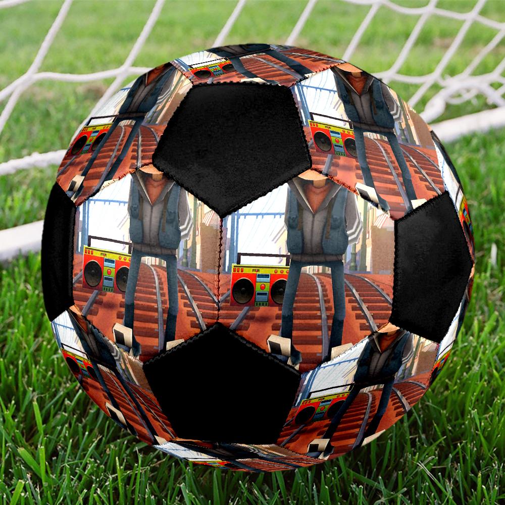 Subway Surfers Theme Size 5 Soccer Ball, Suitable for Both Indoor and Outdoor Matches, a Gift Suitable for Everyone.