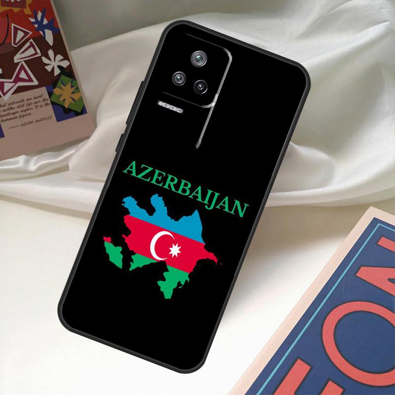 Azerbaijan Flag Case For POCO X6 Pro X3 X5 F3 F5 M5s M6 Pro Xiaomi 14 Ultra 11T 12T 13T Pro 12 13 Lite Cover