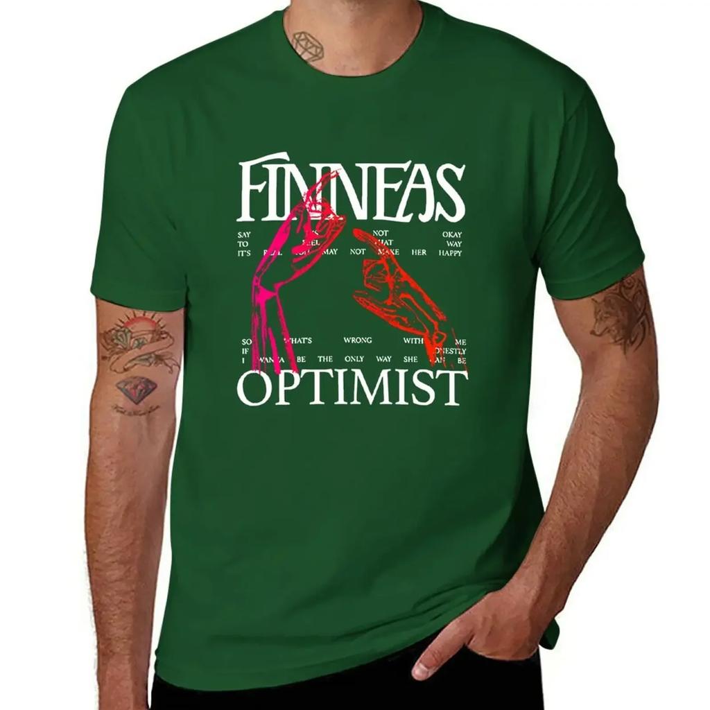 finneas T-Shirt plus size tops kawaii clothes plain white t shirts men