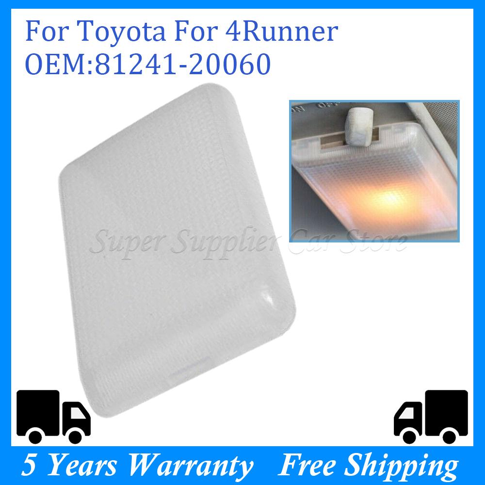 Interior Overhead Dome Light Lens For 1984 1985 1986 1987 1988 1989 1990 1991 1992 1993-1995 Toyota 4Runner Pickup 81241-20060