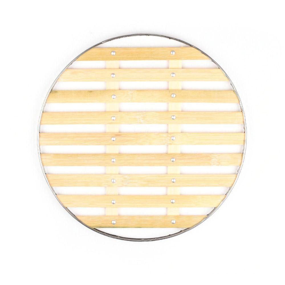 Водонепроницаемый поднос для варки на пару, бамбуковая решетка, подставка для варки на пару, корзина для варки на пару