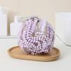 Bath Loofah Soft Gentle Quick Lathering Solid Color Women Men Body Washing Exfoliating Scrubber Shower Sponge Mesh Ball Bathroom Supplies