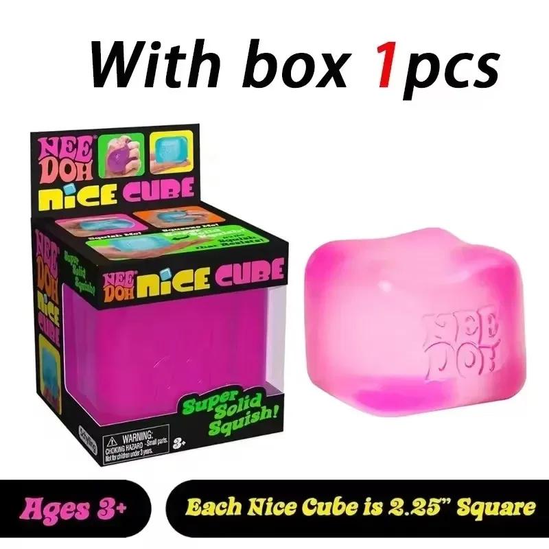 НовыйSchylling Nice Cube, Сенсорные игрушки, Антистрессовые кубики, Пазл для снятия стресса, Снятие напряжения, Сувенир для детей