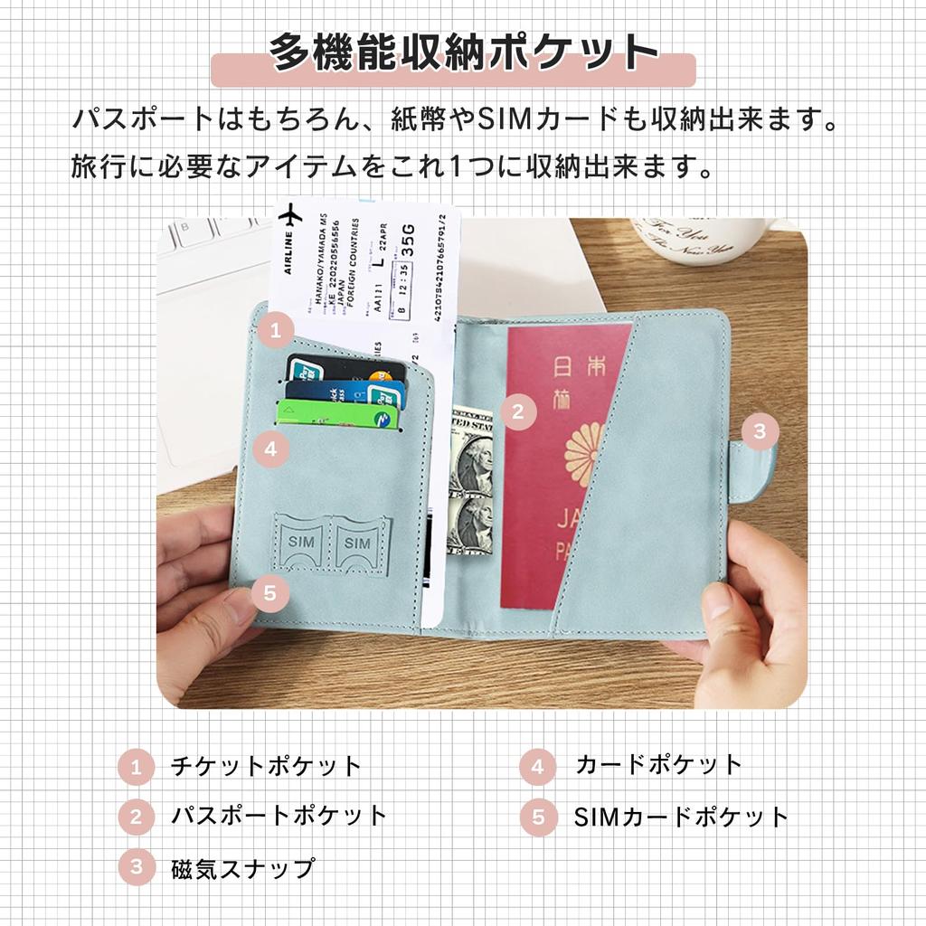 Паспорт Паспорт Электромагнитная волна Безопасность Паспорт Заграничная поездка [Jecca] Чехол, Защита от считывания, Обложка, Блокировка, Чехол, Держатель, Защита от кражи,