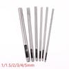 6 Pcs Kit Hollow Punch Set Round Hole Punch Tool Steel Leather Craft Working For Watch Band,Fabric,Plastics,Gasket Belt