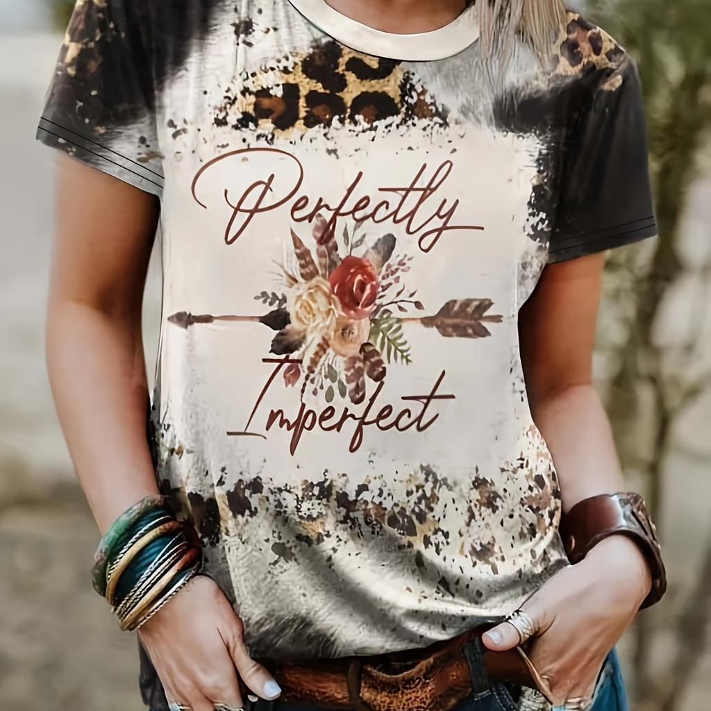 Модная и крутая женская футболка с леопардовым принтом в стиле минимализма, классные и удобные летние повседневные уличные топы с воротником