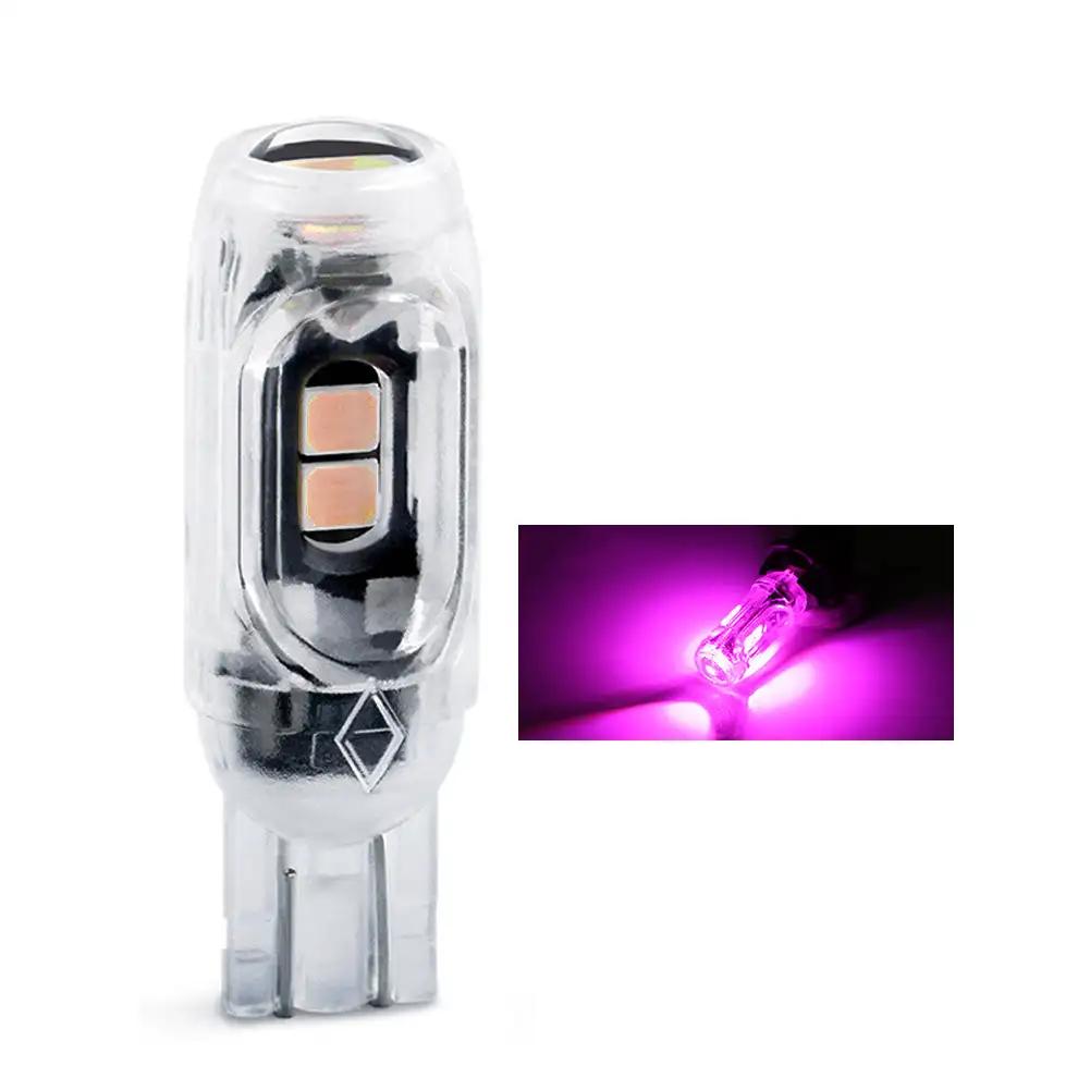 10 шт. T10 W5w белый красный синий авто светодиодный багажник тормозной указатель поворота лампа автомобильный парковочный задний фонарь фонарь заднего хода подсветка номерного знака 12 В