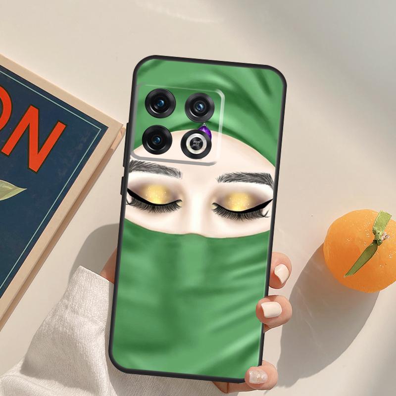 Мусульманский Исламский Чехол-Хиджаб для Девочек Арабский для OnePlus 15 13 12 11 13R 12R 10T 8T 13T OnePlus Nord 5 CE 3 2 4 Lite N20 N30 Чехол