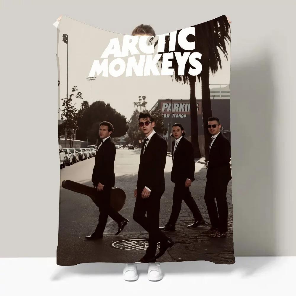 Singer A-Arctic M-Monkeys AM Album Blanket Design Lightweight For Dorms, Naps, Living Room, Office,Sofa