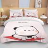 New Bubu Dudu Cartoon Cute Bear Kawaii Christmas Gift King Twin Double Boys Bedding Set Microfiber or Polyester Duvet Cover Set