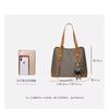 Autumn and winter tide bag women's 2025 new fashion shoulder tote bag large-capacity commuter women's bag high-end canvas bag
