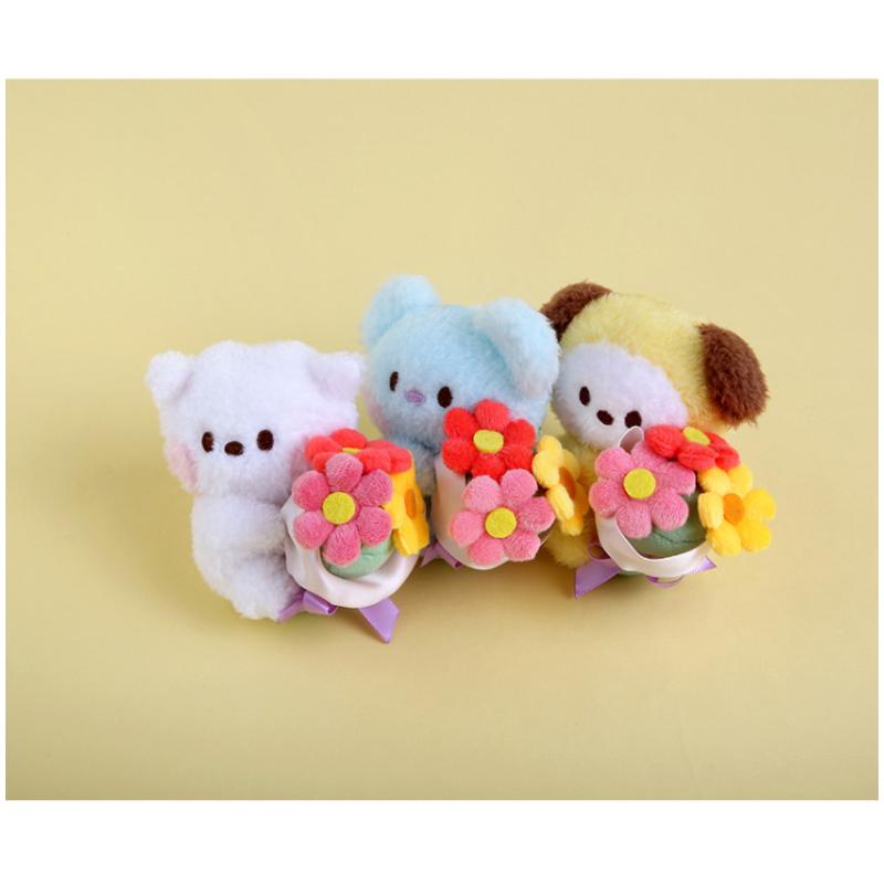 BTS BT21 Официальный плюшевый брелок [БУКЕТ]