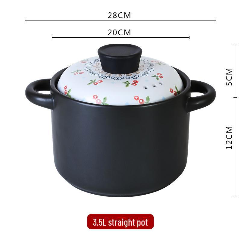 Керамическая жаропрочная кастрюля для тушения в домашних условиях