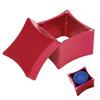 Universal Metal Snooker Pool Billiard Cue Tip Tips Table 3 Section Chalk Box Holder Accessoryred