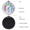 Decorative Style Analog Thermo-hygrometer 2 in 1 Temperature Humidity Gauge  Home Use