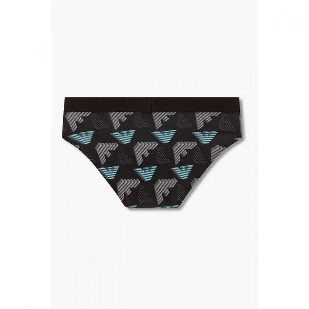 Emporio Armani Men Jacquard Elastic Brief Set 2 Pieces 0815311016 0815311043